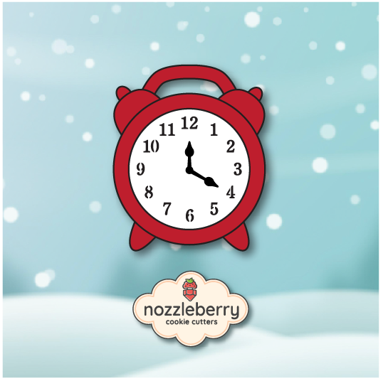 christmas clock a 9 xmas0105