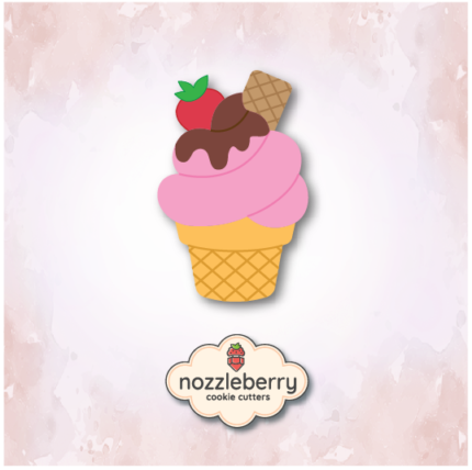 Παγωτό Κυπελάκι με Φράουλα