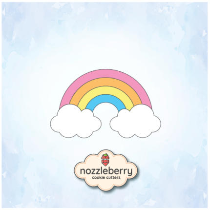 Ουράνιο Τόξο με Σύννεφα