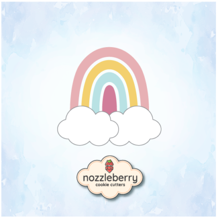 Ουράνιο Τόξο με Σύννεφα