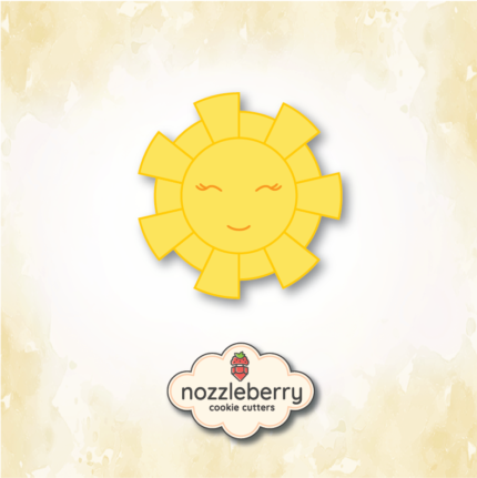 Τετραγωνισμένος Ήλιος με Χαμόγελο