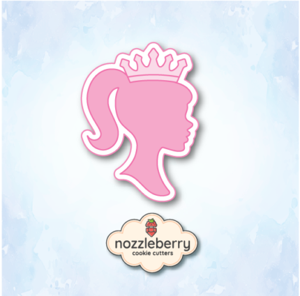 Barbie Περίγραμμα με Κορώνα