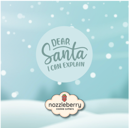 Σφραγίδα Dear Santa I can explain