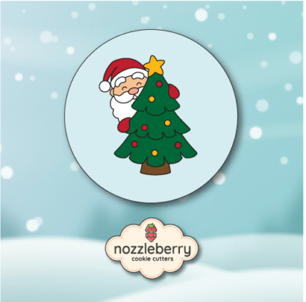 Δέντρο με Άγιο Βασίλη Βασιλόπιτα