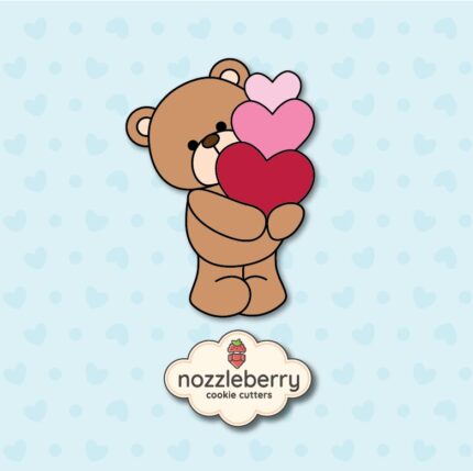 *Αρκουδάκι με 3 καρδιές