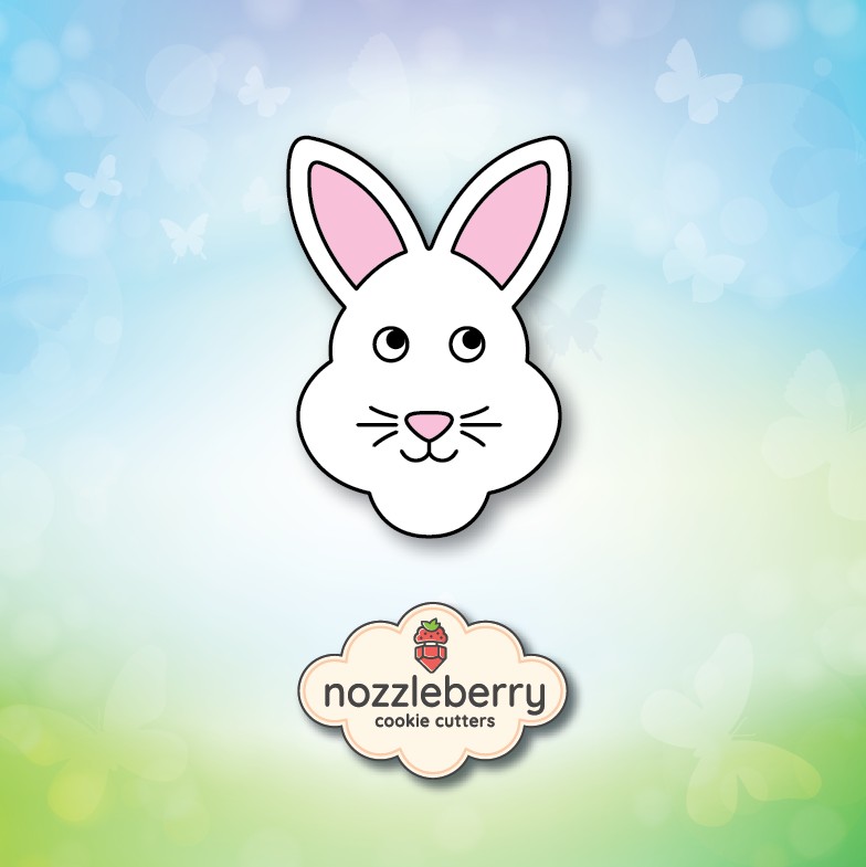 bunny face simple a