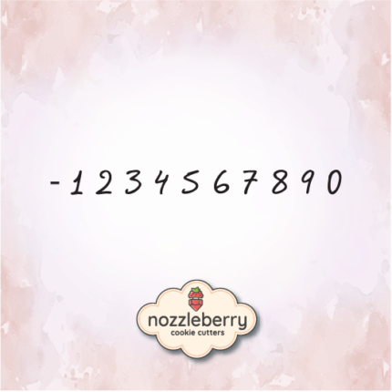 Αριθμοί σφραγίδες elegant