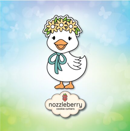 Πάπια με λουλούδια