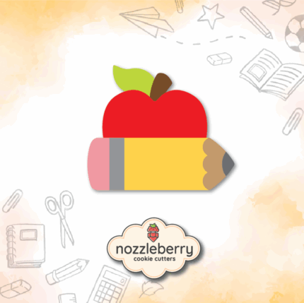 Μήλο με μολύβι