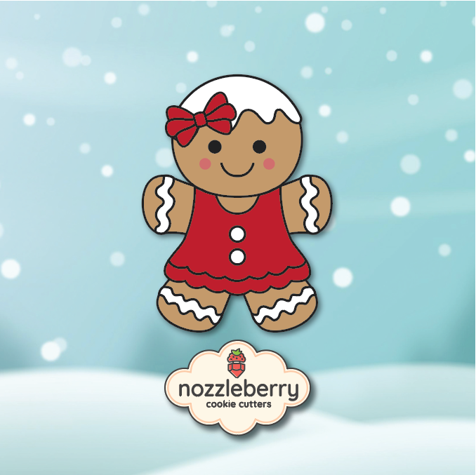 xmas0357 gingerbread girl ((9-10)