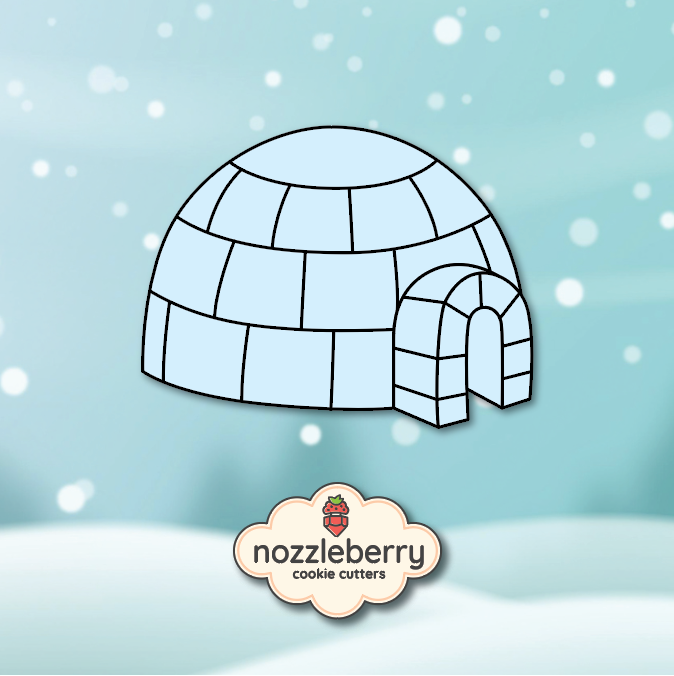 xmas0362 igloo ((9,5-10,5)