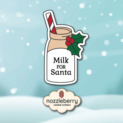 *Μπουκάλι γάλα με σφραγίδα