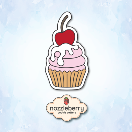 Cupcake κεράσι