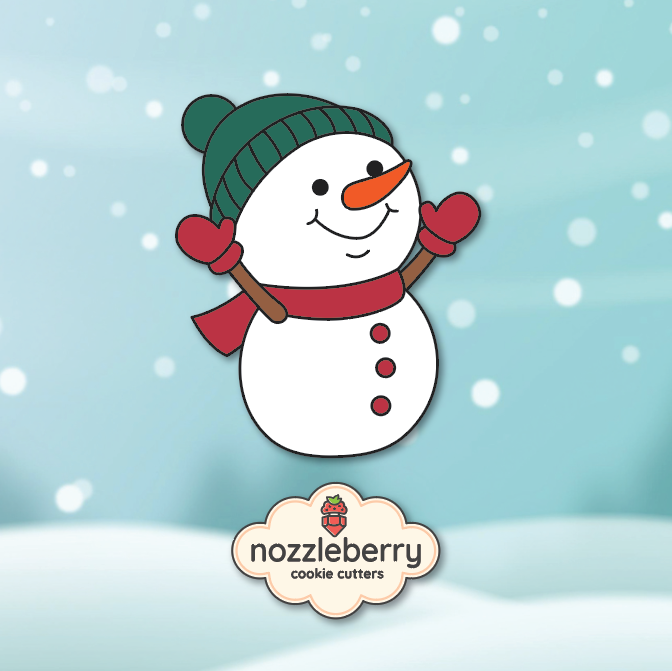 xmas0039 snowman 9,5a