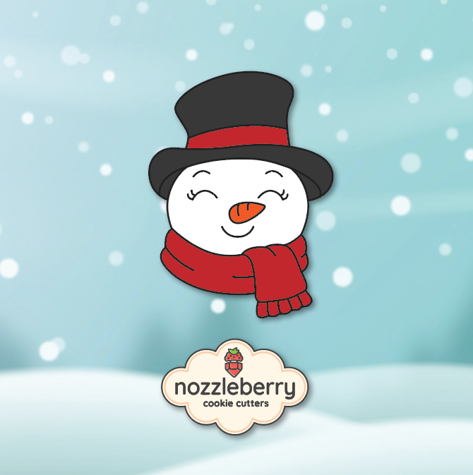 xmas00497 snowman 9,5